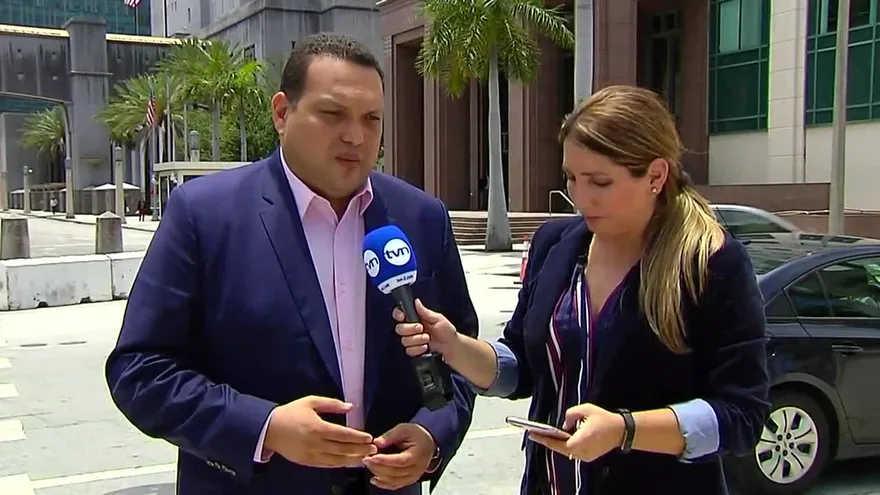 Martinelli frente a un juez en Miami