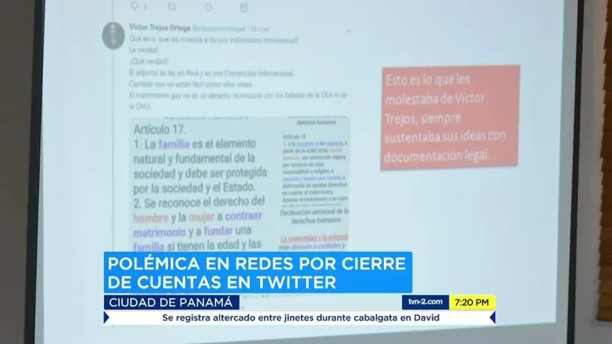 Polémica por cierre de varias cuentas de Twitter en Panamá