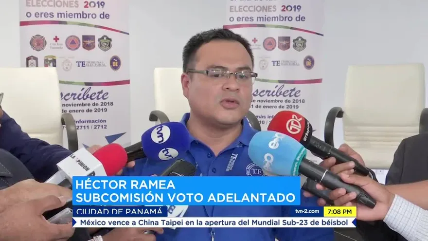 Tribunal Electoral prepara el voto adelantado