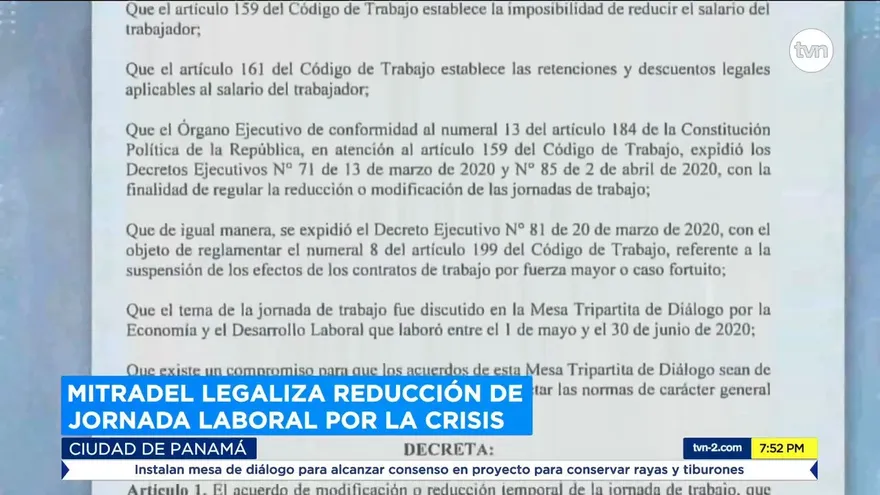 Mitradel detalla el alcance del decreto sobre reducción de jornada laboral