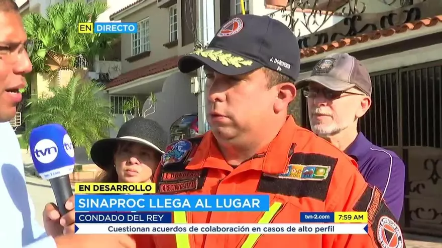 Vecinos y director del Sinaproc participan en inspección en Condado del Rey