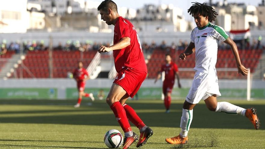 Selección de Irak disputa su primer partido en los territorios