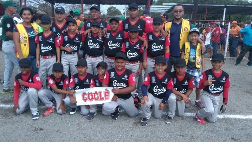 Equipo preinfantil de Coclé 2017