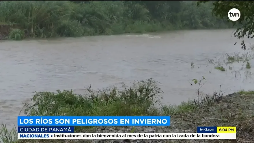Los ríos son peligrosos en invierno