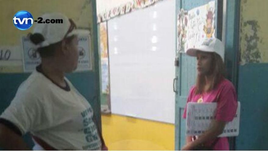 Primer incidente reportado en centros de votación