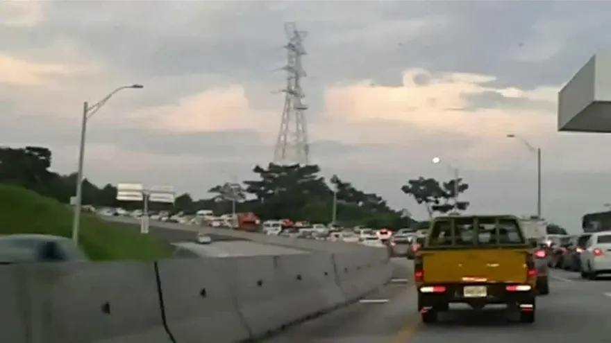 Corredor Norte, congestionado este 7 de diciembre