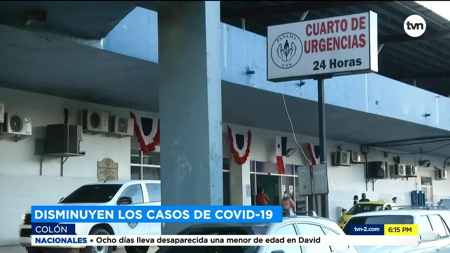 Disminuyen casos de COVID-19 en Colón