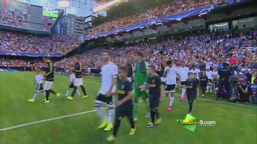 Champions: Valencia ganó 3-1 a Mónaco