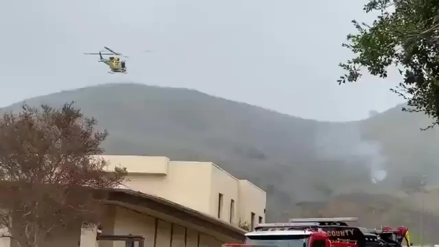 Las primeras imágenes del accidente aéreo donde perdió la vida Kobe Bryant
