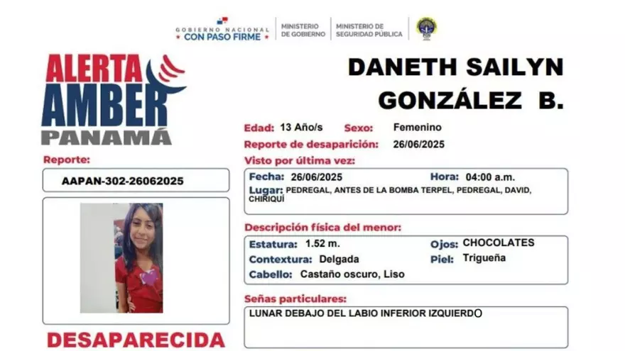 Alerta Amber.