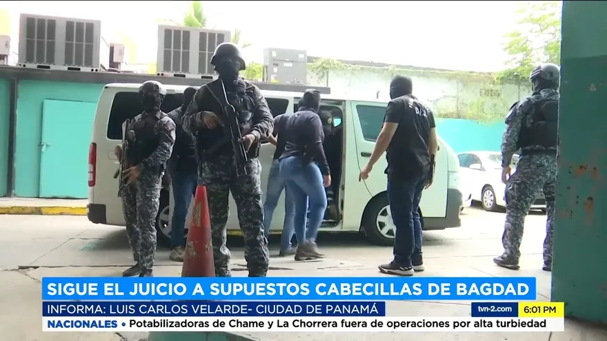 Tercer día de audiencia a señalados de pertenecer a la banda Bagdad