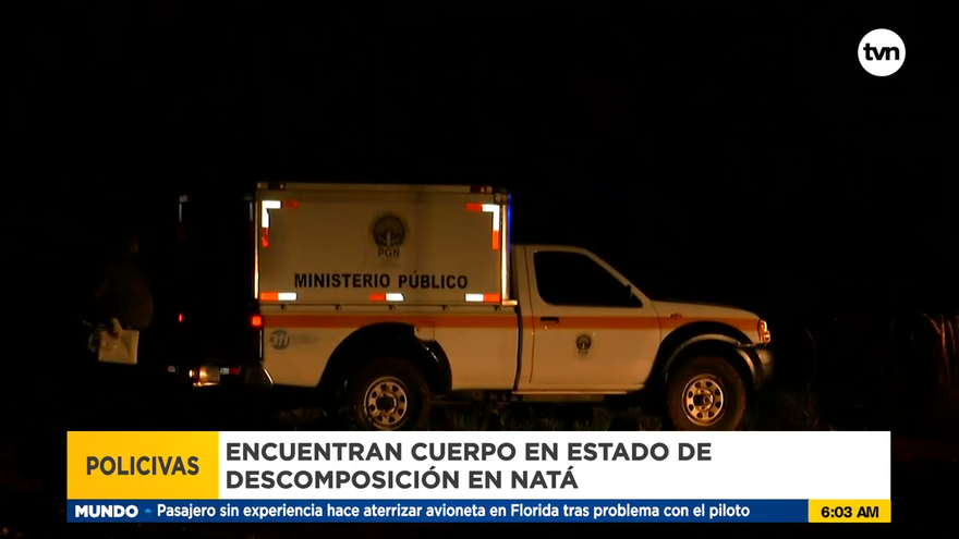 Encuentran cuerpo sin vida de un hombre en Coclé