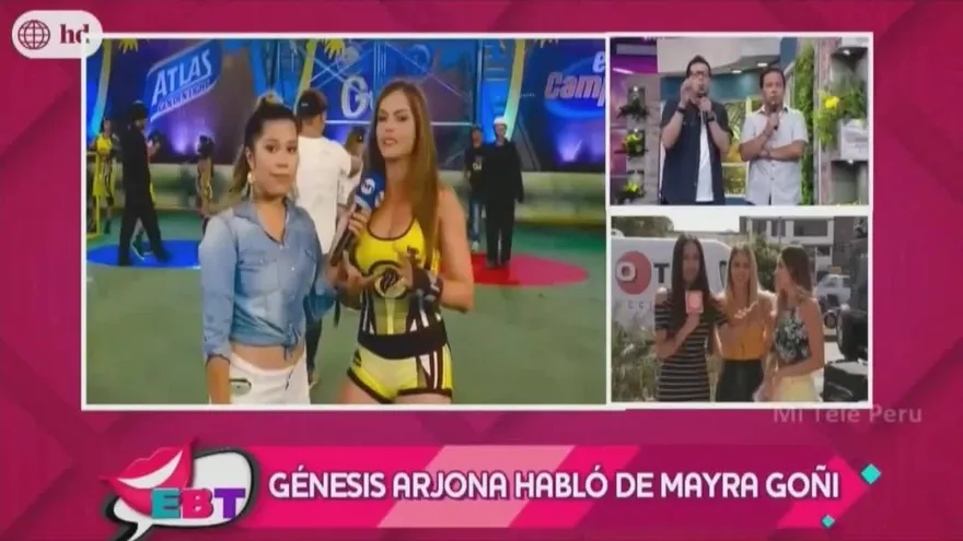 ¡Génesis Arjona le contesta nuevamente a Mayra Goñi y Flavia Laos en Perú!