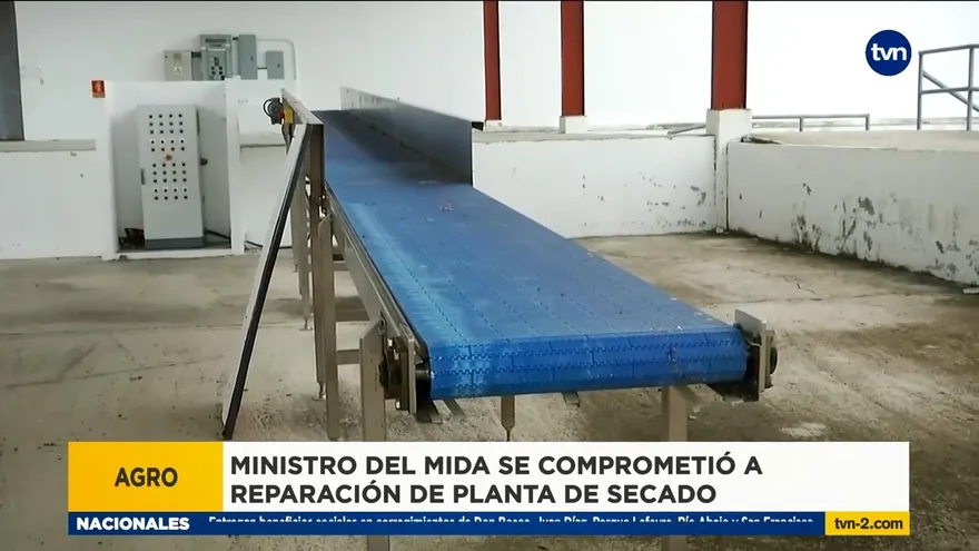 Autoridades prometen reparación de planta secadora de cebolla