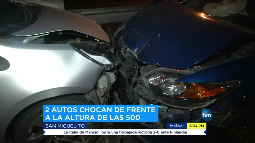 Conductor que protagonizó accidente en Las 500 intentó huir