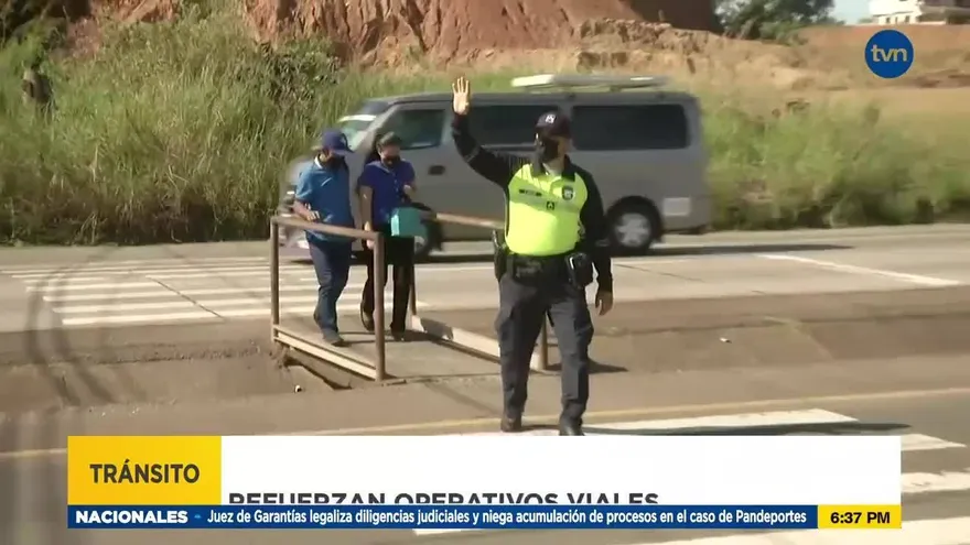 Refuerzan operativos viales en Veraguas en anticipación al Año Nuevo