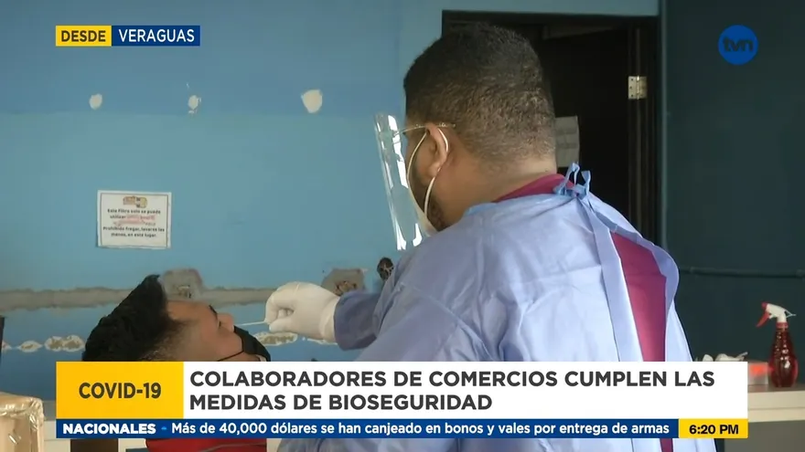 Comercios en Santiago aseguran que cumplen con la bioseguridad