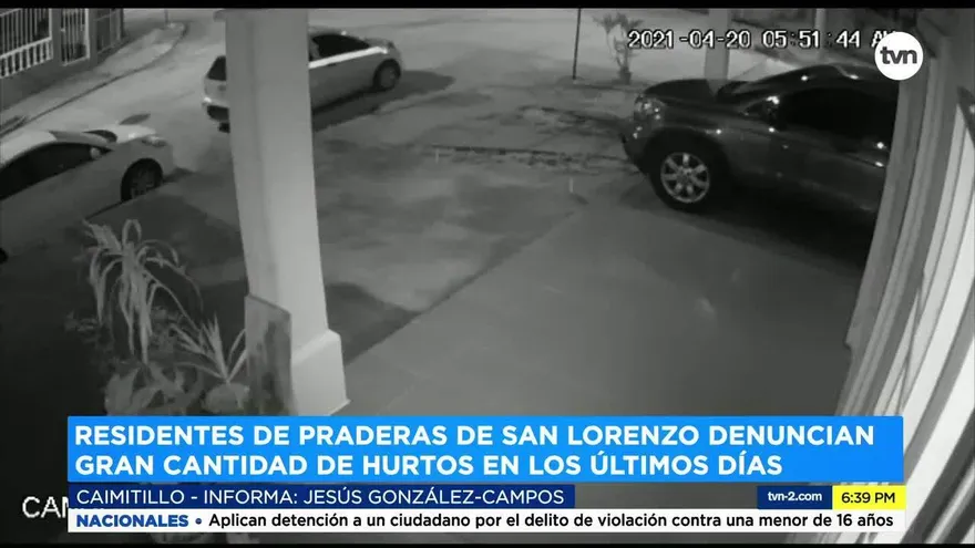 Residentes de Praderas de San Lorenzo en alerta por los robos