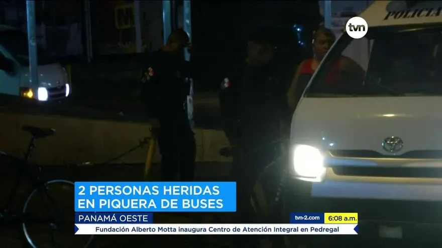 Hieren a dos personas en La Chorrera