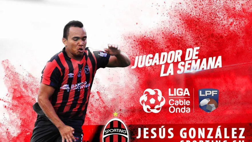Jesús González, del Sporting SM, es el jugador de la semana