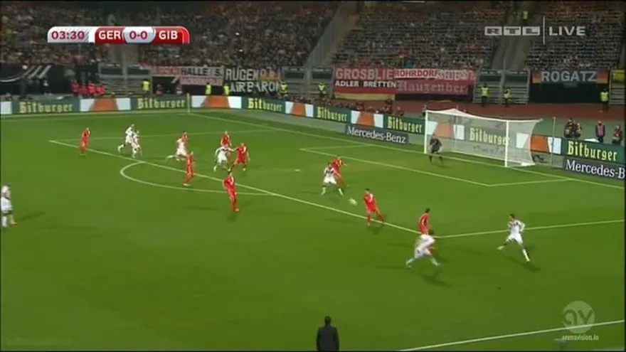 Resumen / Alemania 4-0 Gibraltar