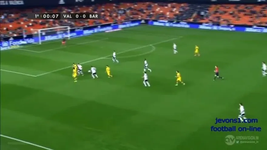 El Valencia venció 2-0 al Barakaldo