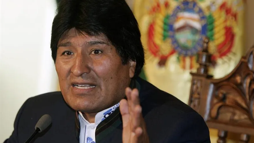 El presidente de Bolivia, Evo Morales.