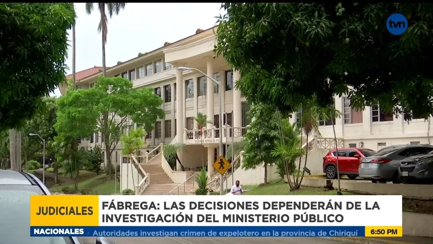 Órgano Judicial pendiente a resultados de la investigación del Ministerio Público