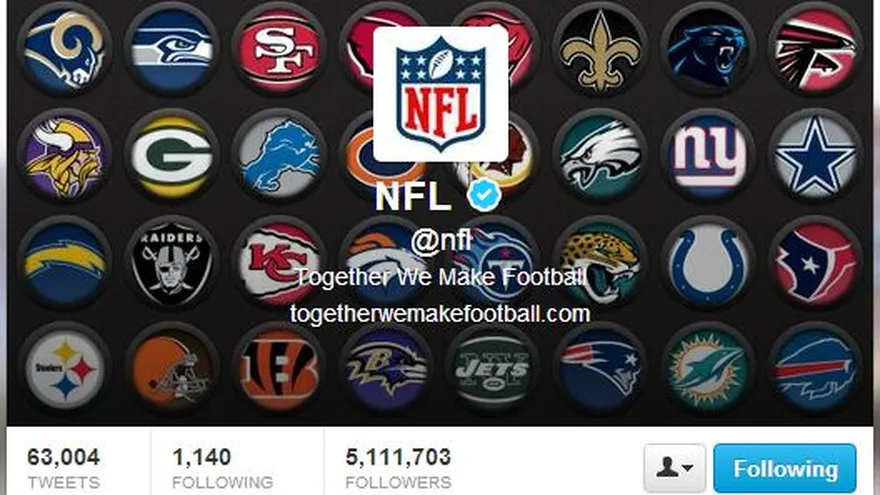 NFL le dará un nuevo uso al Twitter