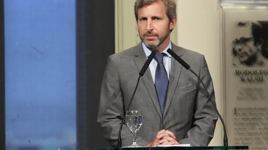 El ministro del Interior de Argentina, Rogelio Frigerio.