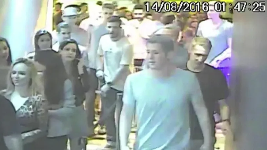 Nadadores estadounidenses vandalizaron gasolinera y no fueron robados