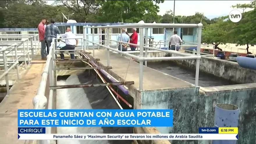Idaan garantizará abastecimiento de agua en escuelas de Chiriquí