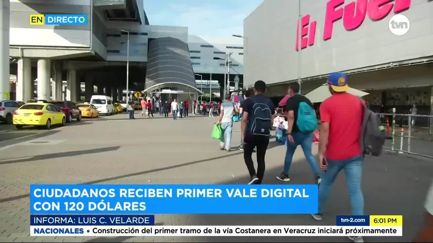 Entregan vale digital de febrero