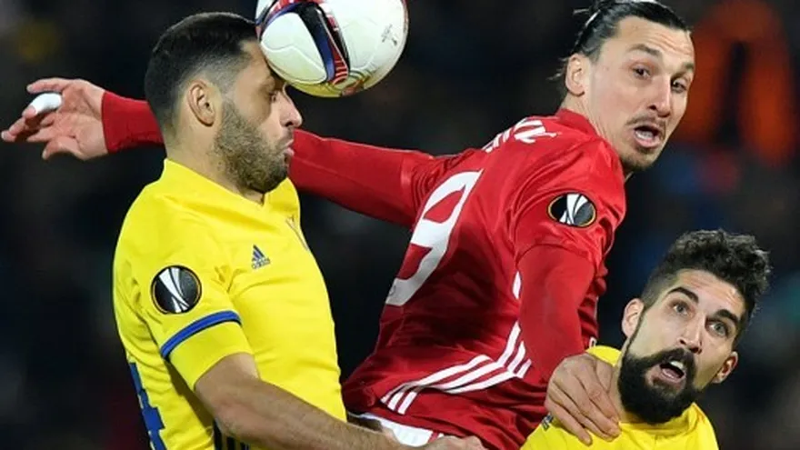 Mánchester United empata en Rostov en la Europa League.