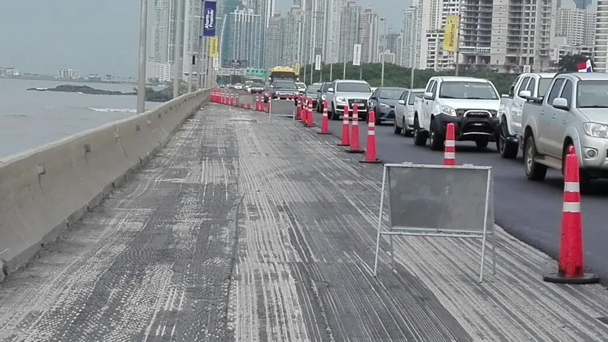 Reparaciones en el tramo marino del Corredor Sur.