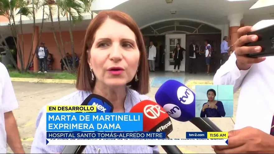 Martinelli aún permanece hospitalizado en el Santo Tomás