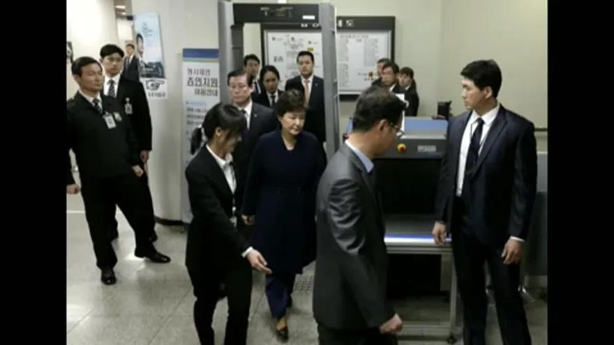 La expresidenta surcoreana Park pasa su primer día como reclusa