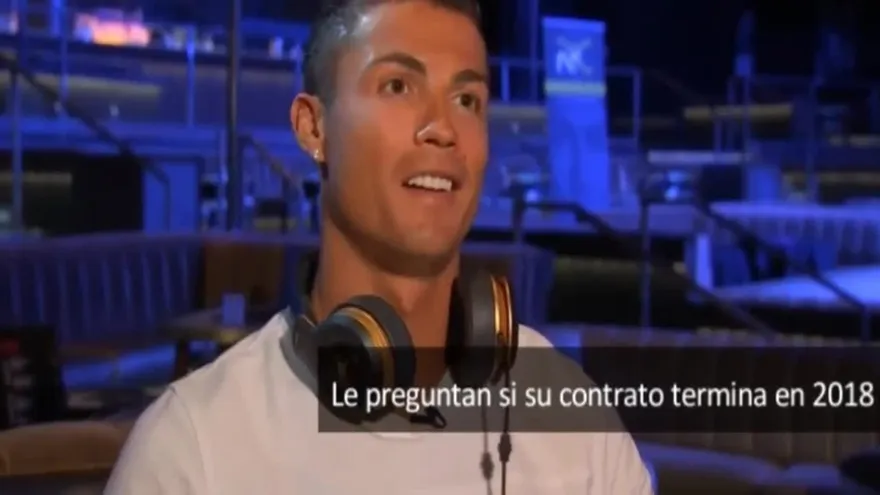 Cristiano Ronaldo se molesta en entrevista y se marcha