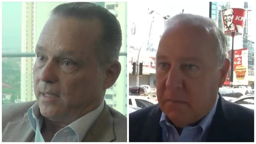 Alberto Vallarino y Alberto Alemán Zubieta