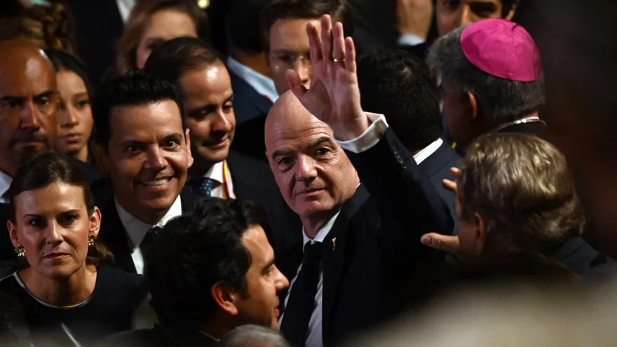 Gianni Infantino en Colombia