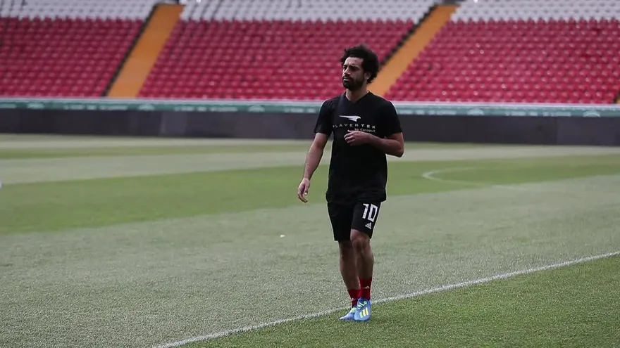 Salah vuelve a entrenar con Egipto