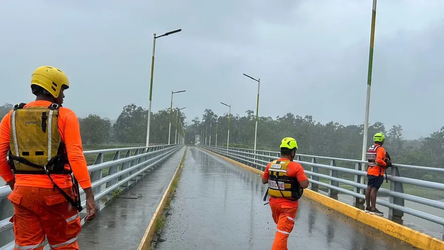 Sinaproc se mantiene vigilante ante las lluvias.