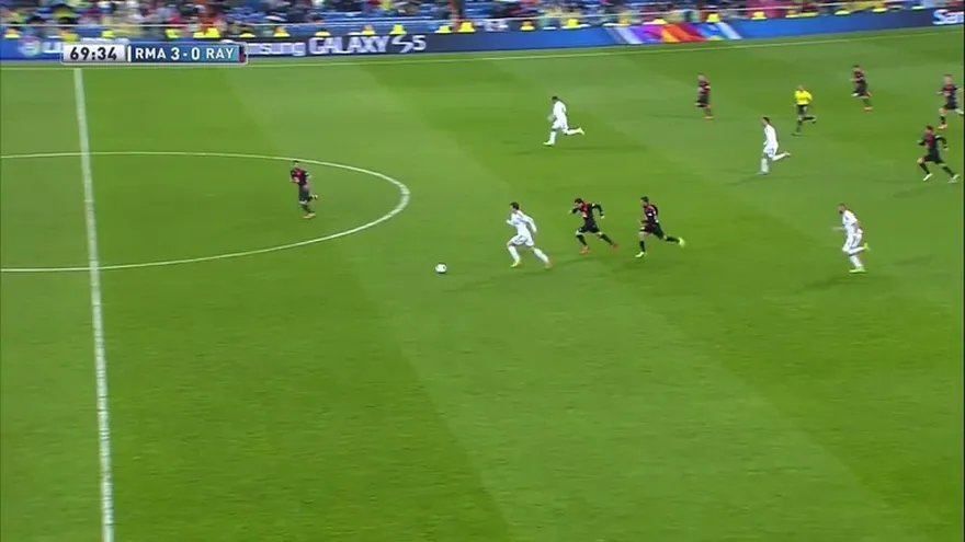 Golazo de Gareth Bale 4-0, contragolpe solitario