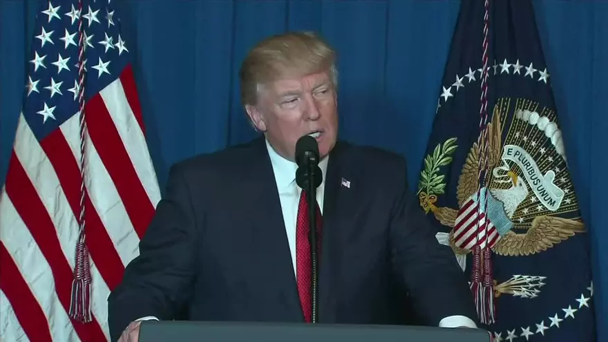 Explicación de Trump por bombardeo a Sirio