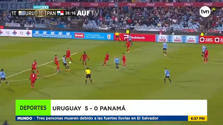 Uruguay vence en amistoso a Panamá