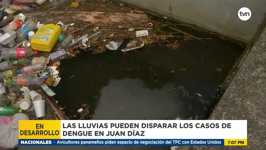Lluvias podría disparar casos de dengue