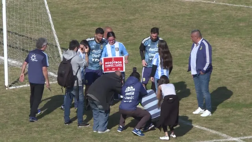 Argentina y Messi se dan un baño de Masas antes del Mundial