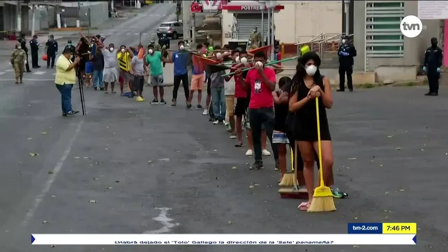 Trabajo comunitario para quienes incumplan la cuarentena en La Chorrera