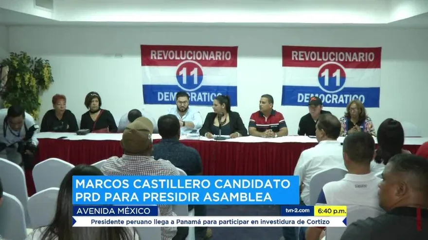 Bancada del PRD escoge a su candidato para la presidencia de la AN