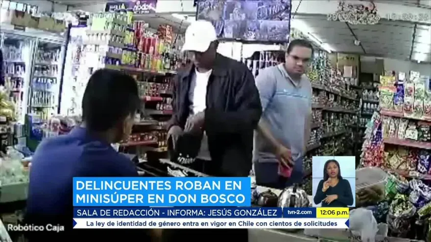 Cámaras de seguridad captan asalto a una abarrotería